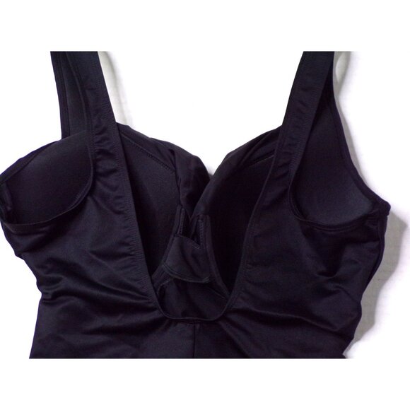 🆕 MIRACLESUIT Rock Solid Revele Slimming One Piece Swimsuit 14 Black - Picture 10 of 13